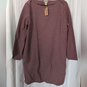 Duluth Striped Long Sleeve Dress